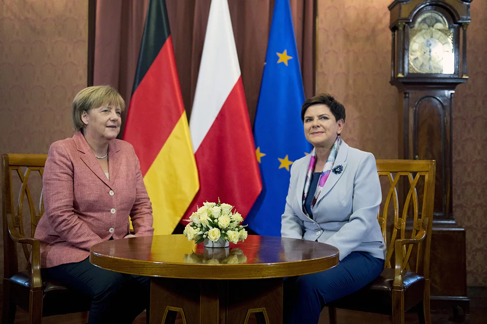 Angela Merkel i Beata Szydło