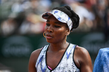Venus Williams podczas turnieju French Open