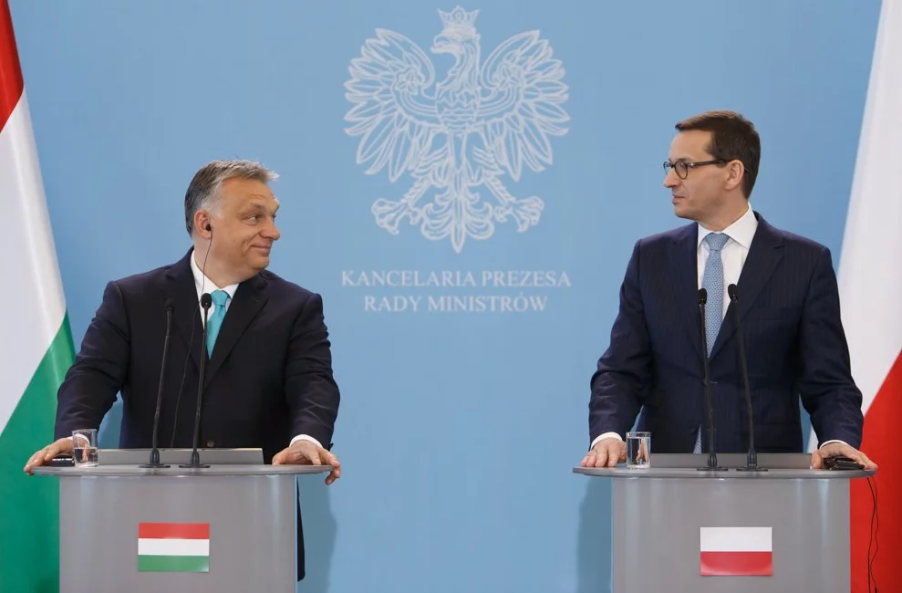 Viktor Orban i Mateusz Morawiecki