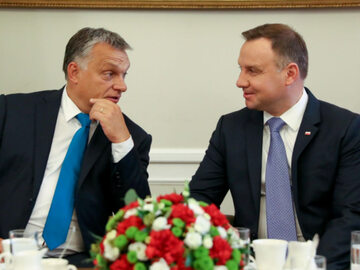 Viktor Orban i Andrzej Duda