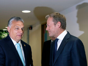 VIktor Orban i Donald Tusk
