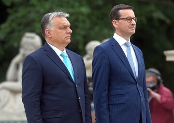 Viktor Orban i Mateusz Morawiecki