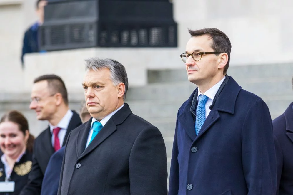 Viktor Orban i Mateusz Morawiecki