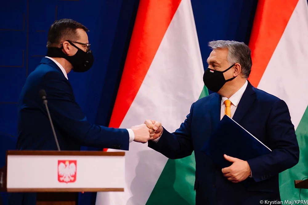 Mateusz Morawiecki i Viktor Orban