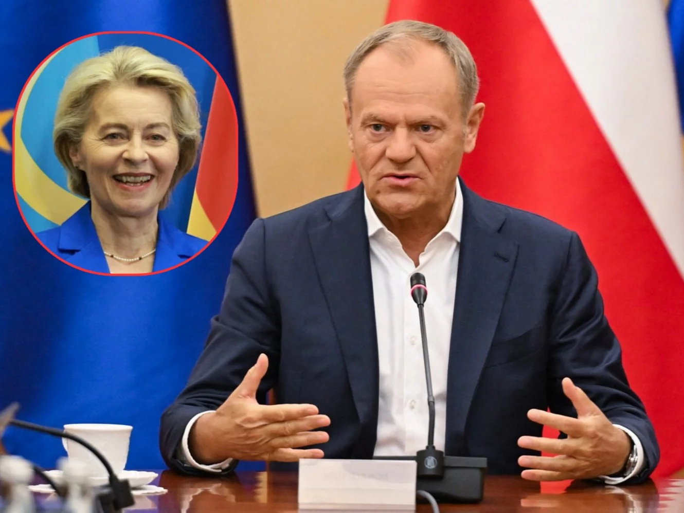 Donald Tusk poprze Ursulę von der Leyen