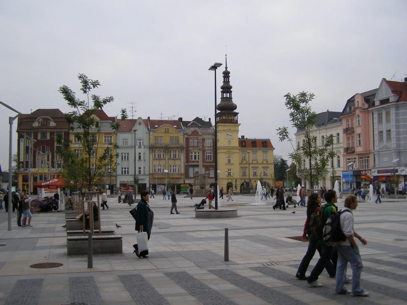 Plac Masaryka w Ostrawie