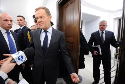 Donald Tusk (fot. Grzegorz Jakubowski/PAP)