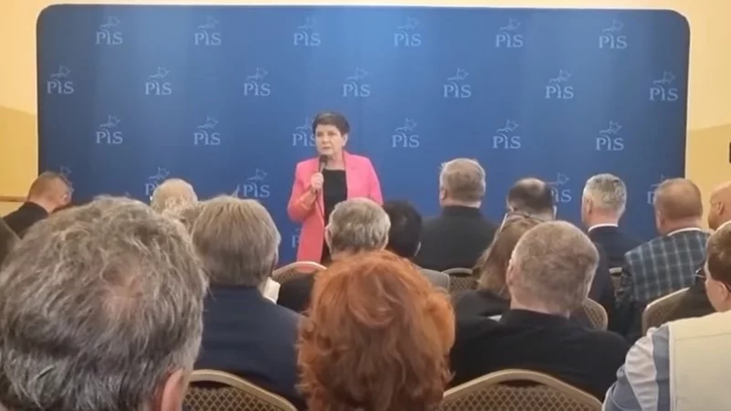 Spotkanie z Beatą Szydło w gminie Miedźna