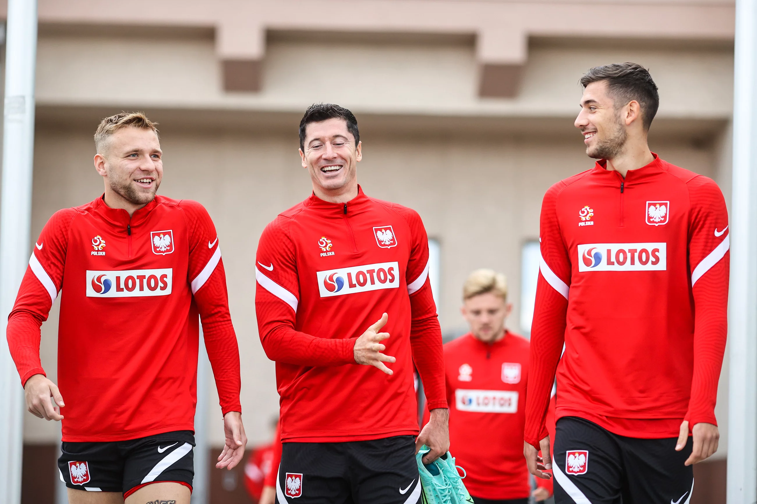 Tymoteusz Puchacz, Robert Lewandowski, Jakub Moder