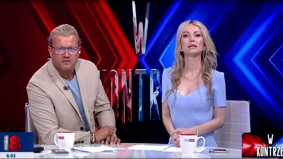 Jarosław Jakimowicz i Magdalena Ogórek w programie „W kontrze”