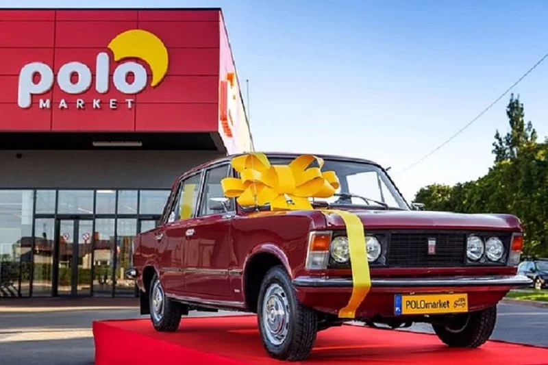 Fiat 125p w loterii Polomarketu