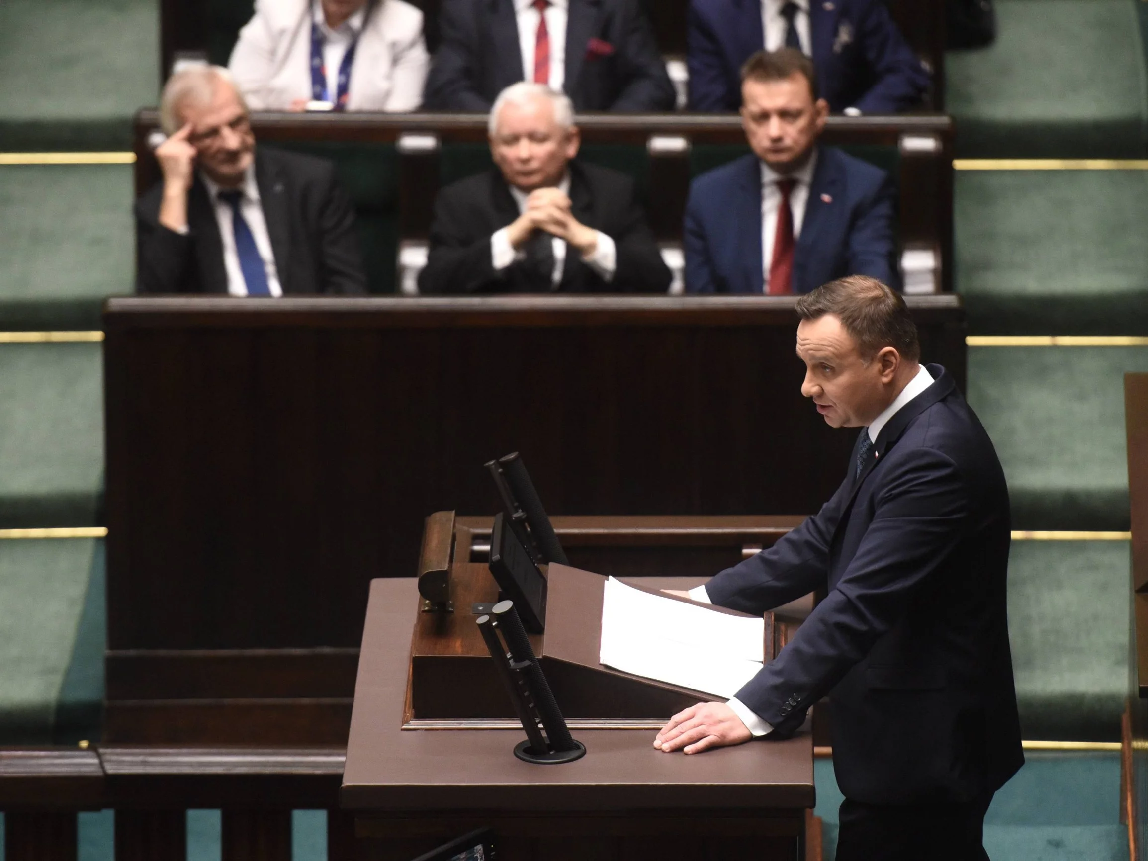 Andrzej Duda w Sejmie