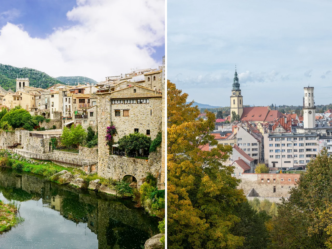 Besalú i Bystrzyca Kłodzka