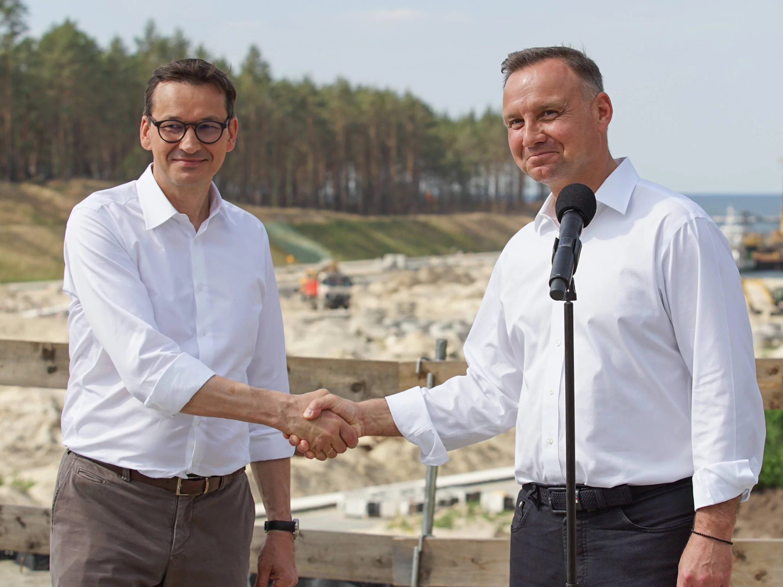 Andrzej Duda i Mateusz Morawiecki