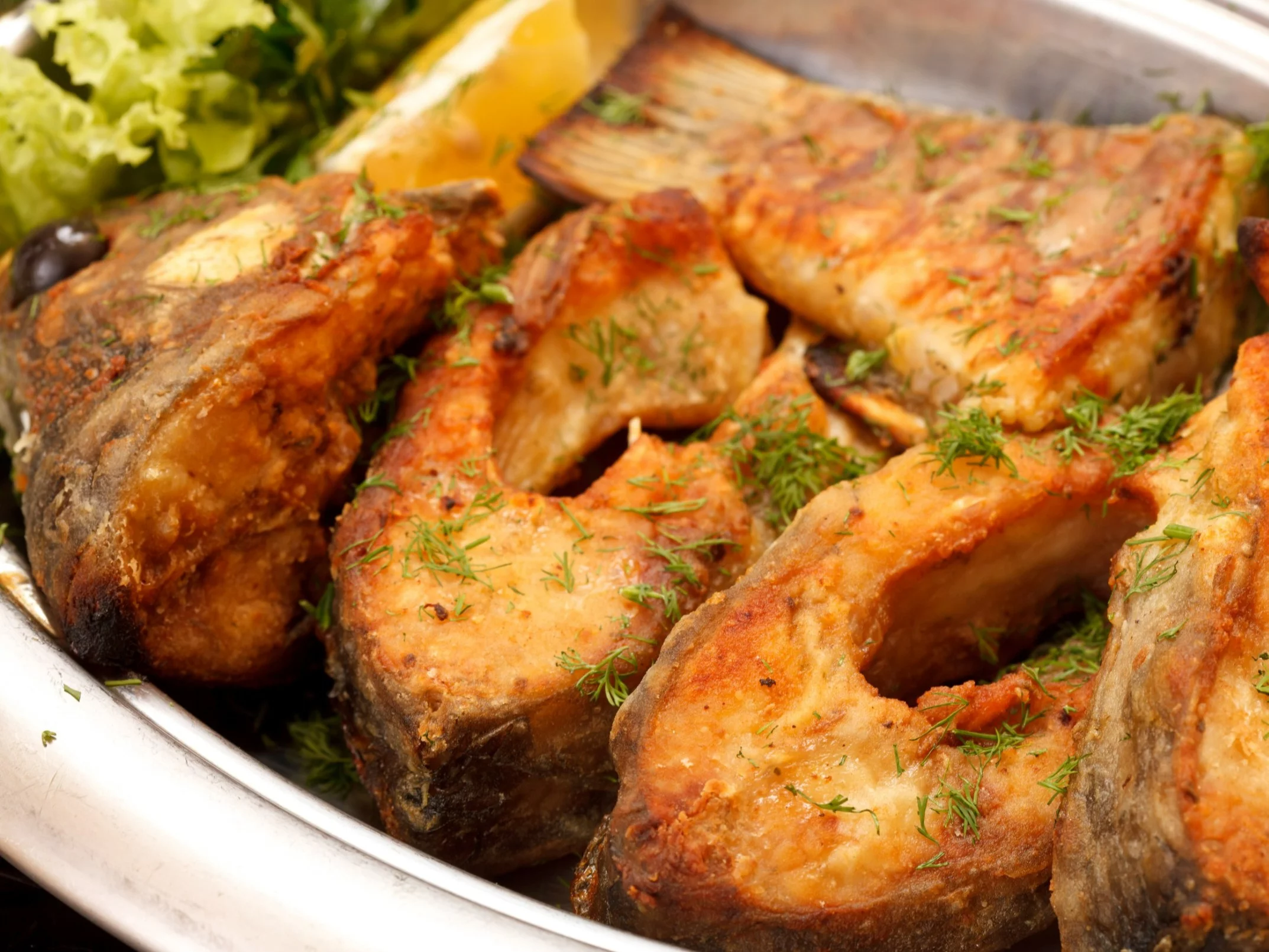 Smażone dzwonka karpia