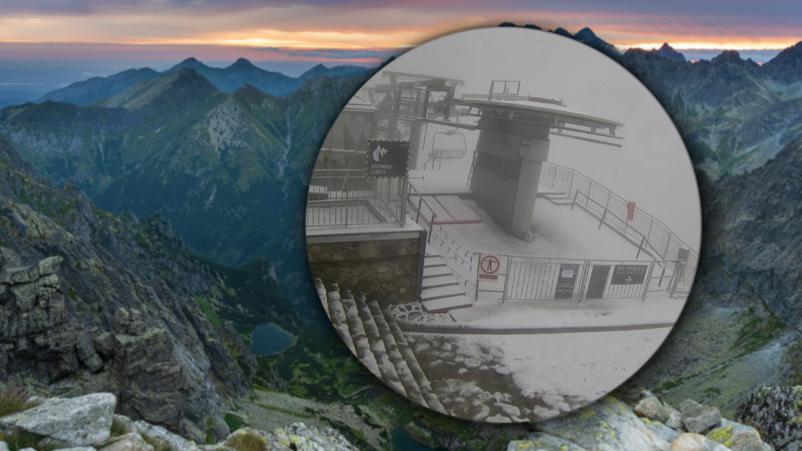 Lato zniknęło w jedną noc. Odnotowano pierwsze opady śniegu