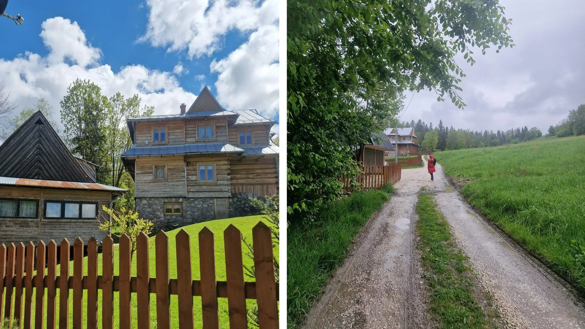 Ulica Chyców Potok w Zakopanem