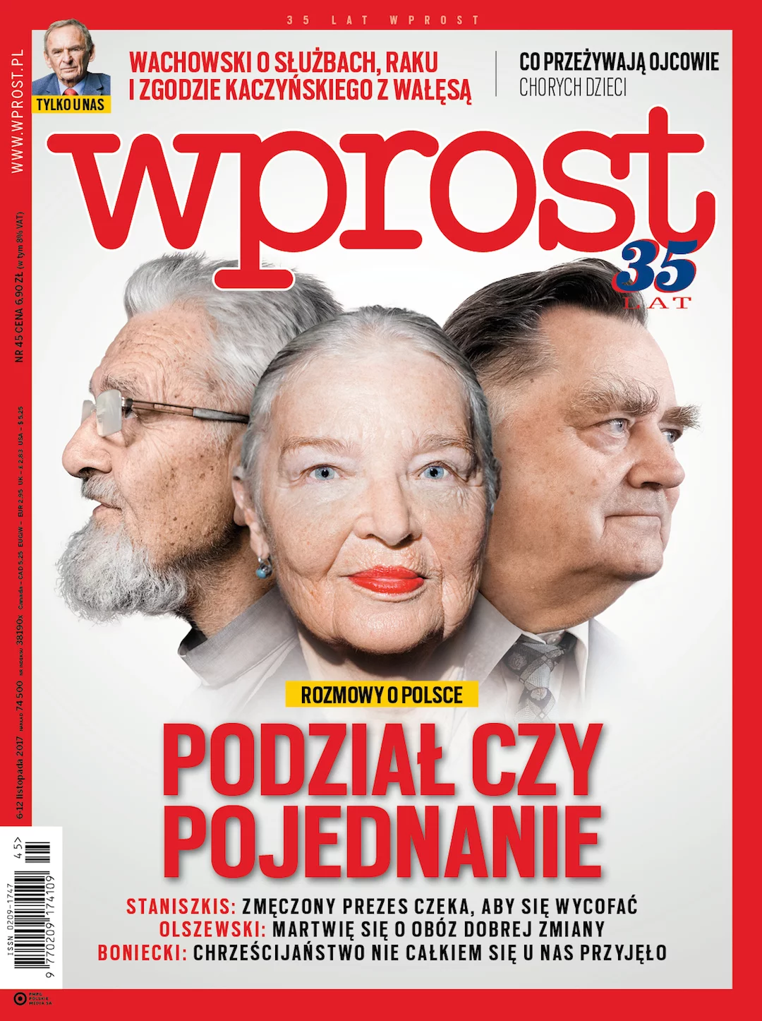 Okładka 45/2017 (1810) WPROST