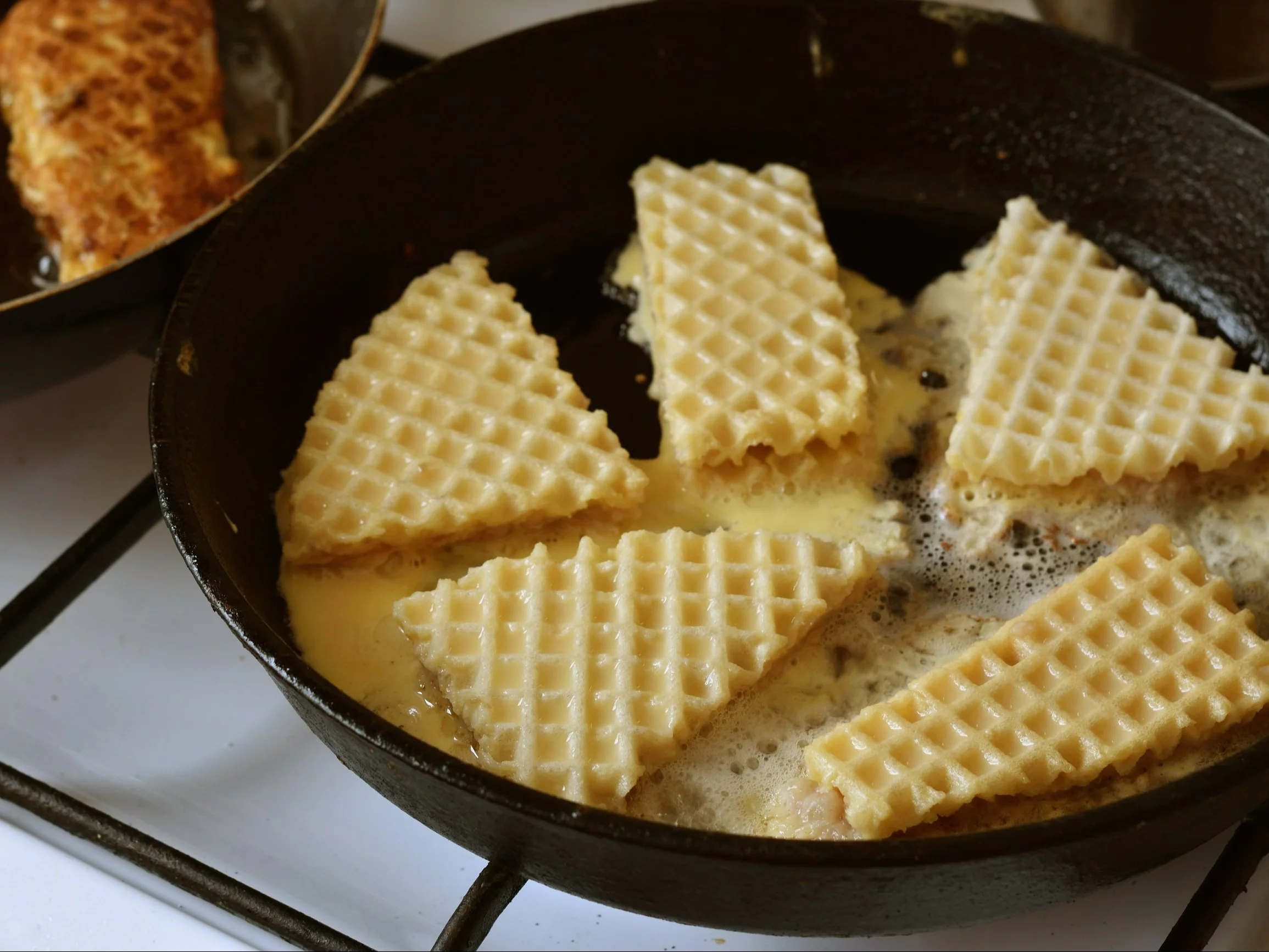 Przekąska z wafli