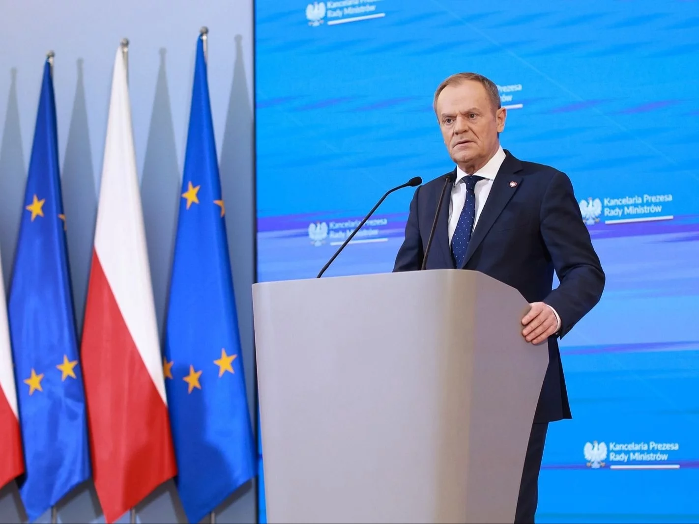 Donald Tusk po posiedzeniu rządu