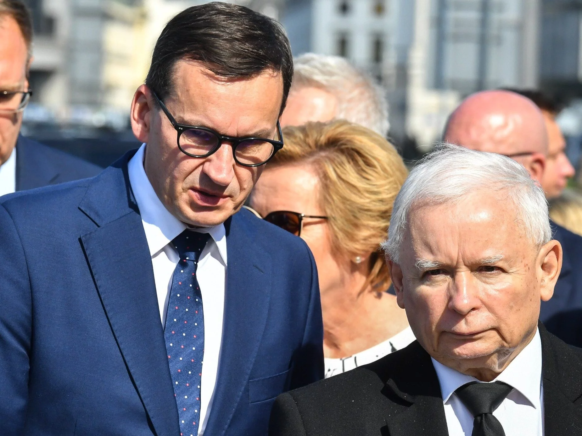 Mateusz Morawiecki i Jarosław Kaczyński