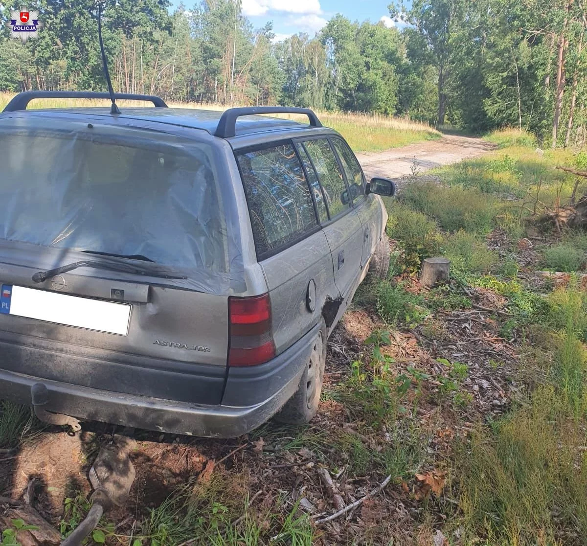 Wypadek po ucieczce policji