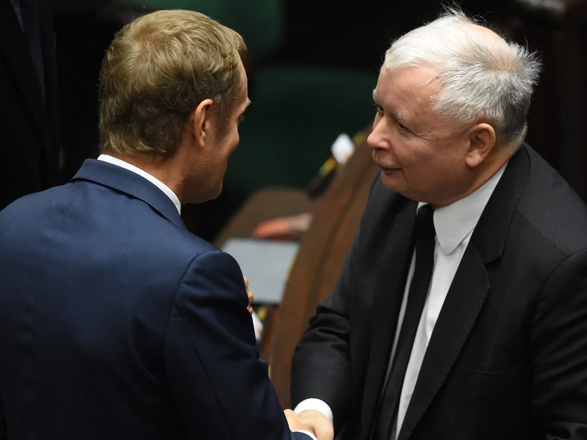 Donald Tusk i Jarosław Kaczyński