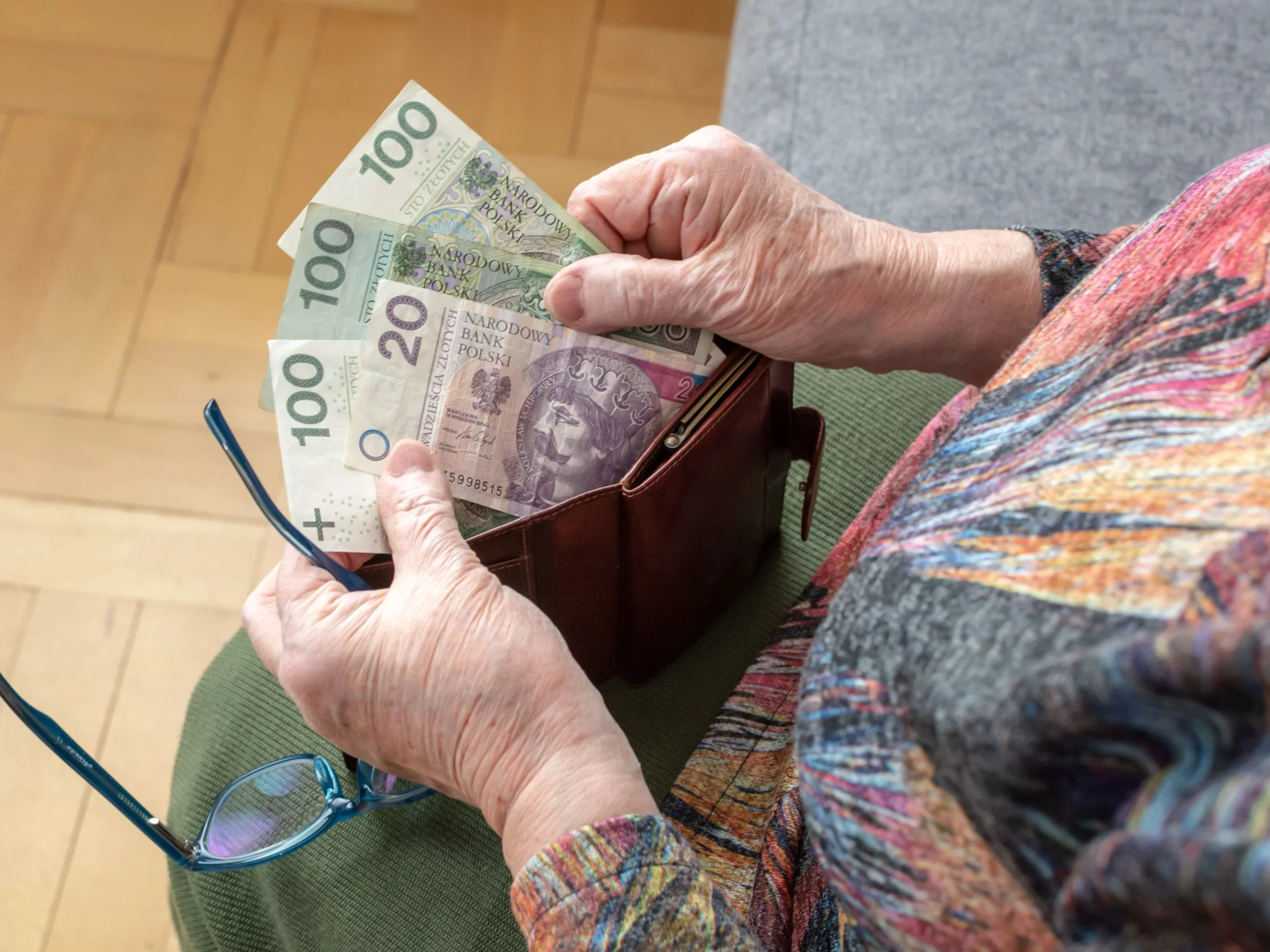 Seniorka i jej emerytura