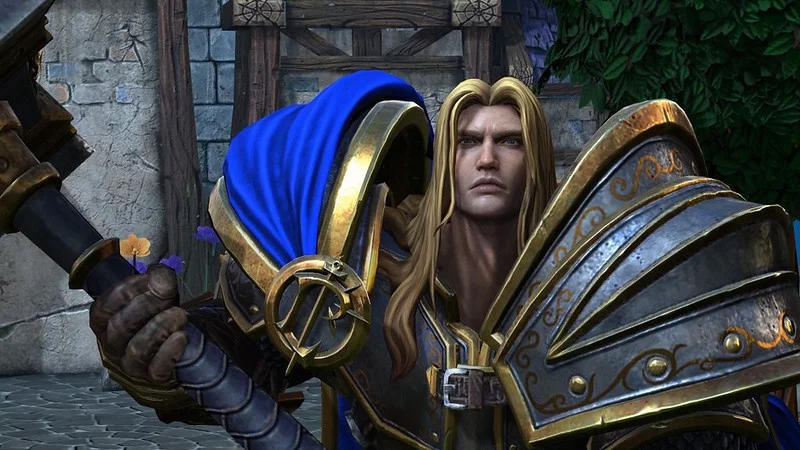 Arthas w Warcraft 3: Reforged