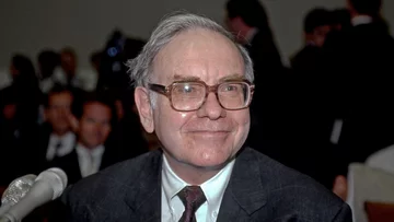 Warren Buffet w 1991 roku