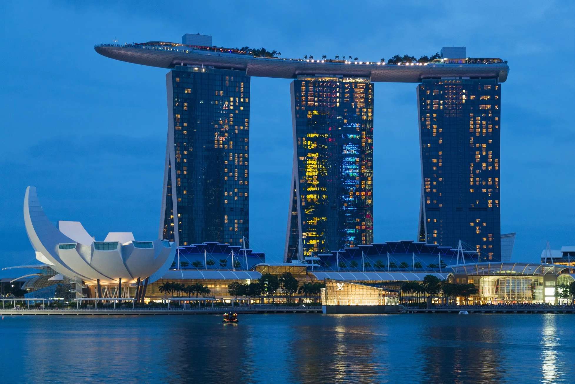 Marina Bay Sands i ArtScience Museum, Singapur