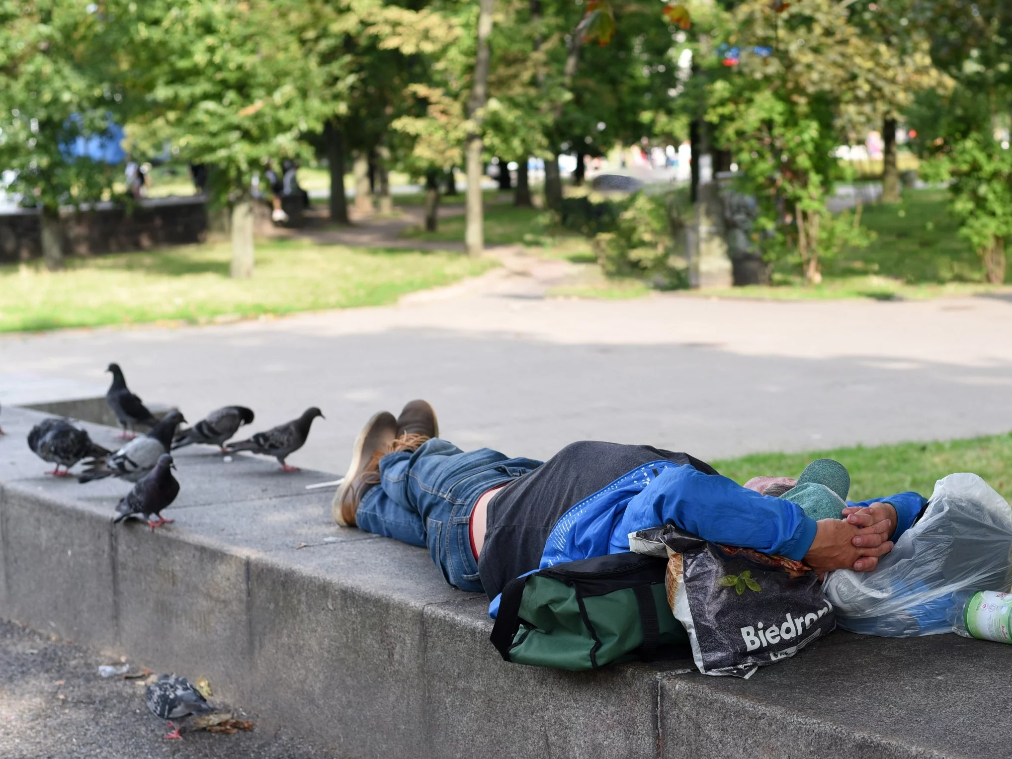 Bezdomny w Warszawie