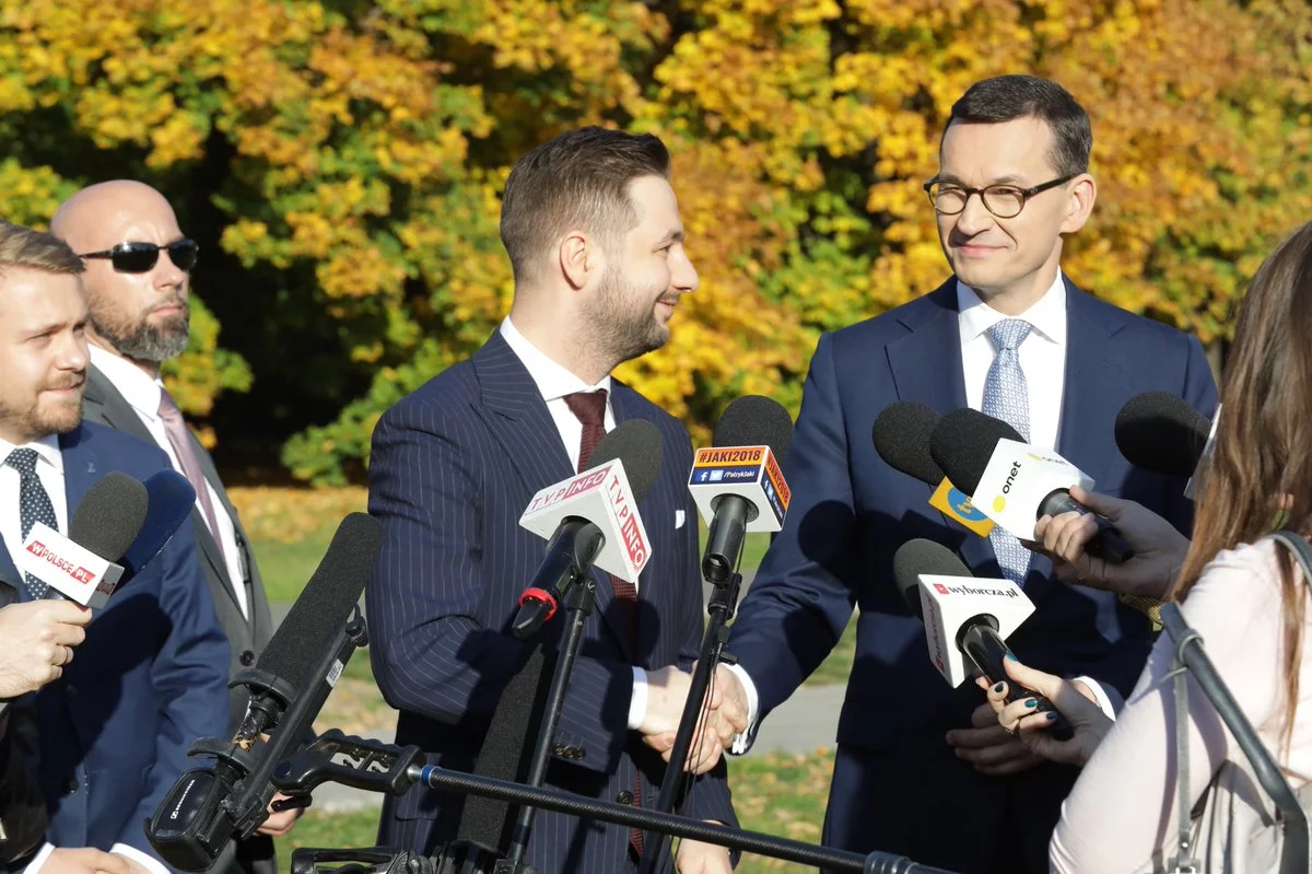 Patryk Jaki i Mateusz Morawiecki