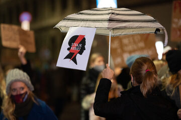 Warszawa. Protest kobiet