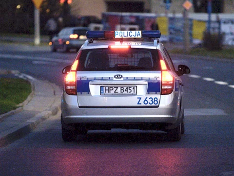 Pościg za złodziejem samochodów. Wpadł w ręce policji (fot. Jakub Czermiński)
