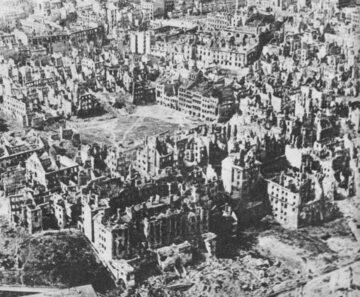 Warszawa w styczniu 1945 roku