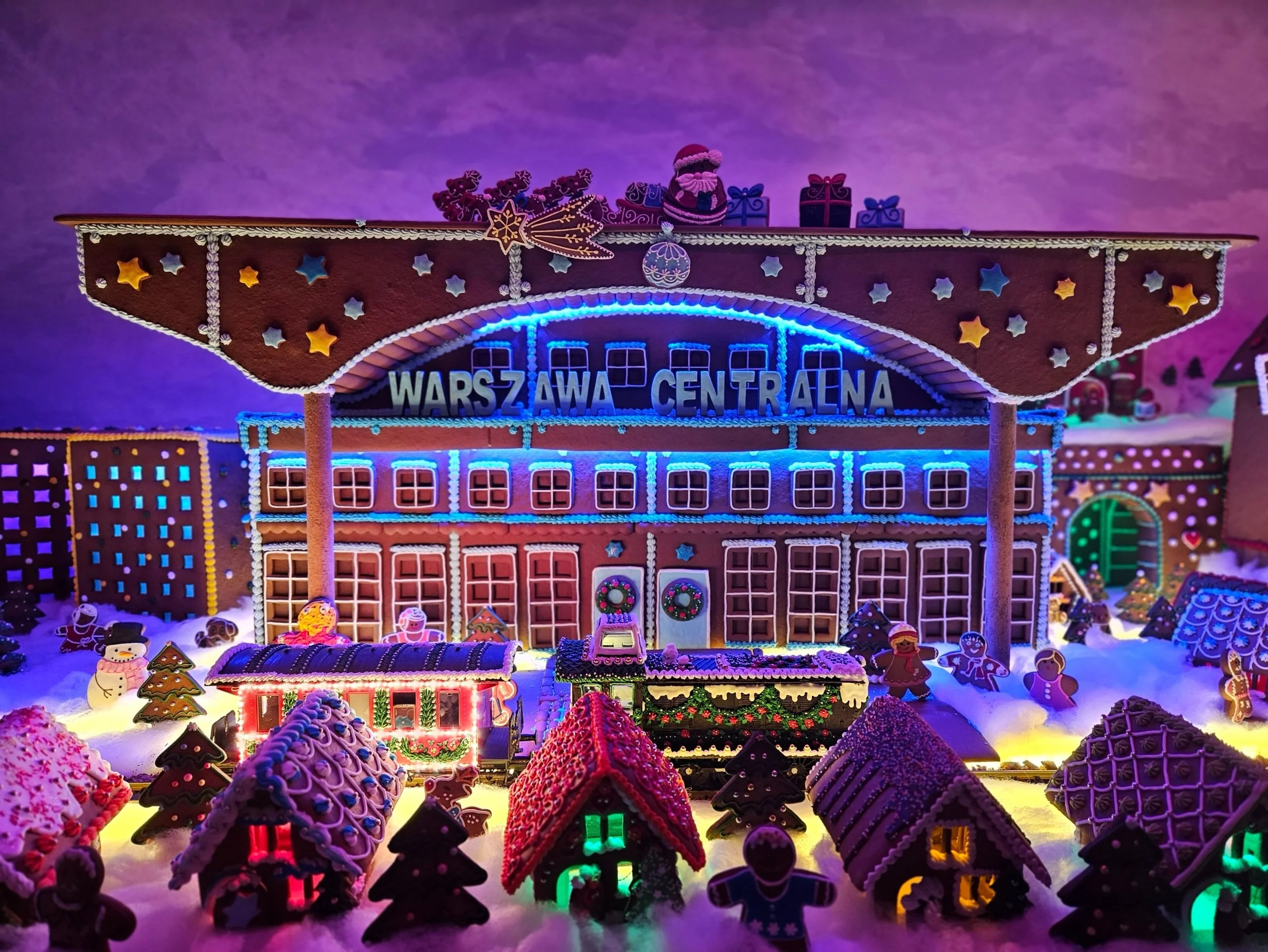 Ta mała Warszawa powstała z pierników. To najbardziej świąteczna atrakcja w stolicy