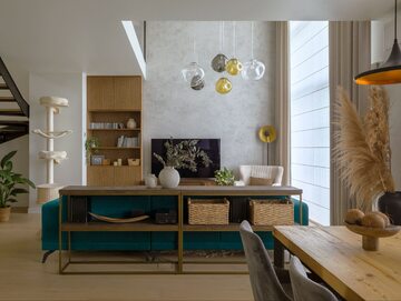 Warszawskie mieszkanie w klimacie nowojorskiego loftu, projekt Balicka Design