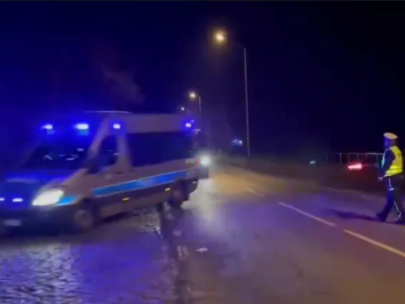 Akcja policji w ośrodku dla migrantów