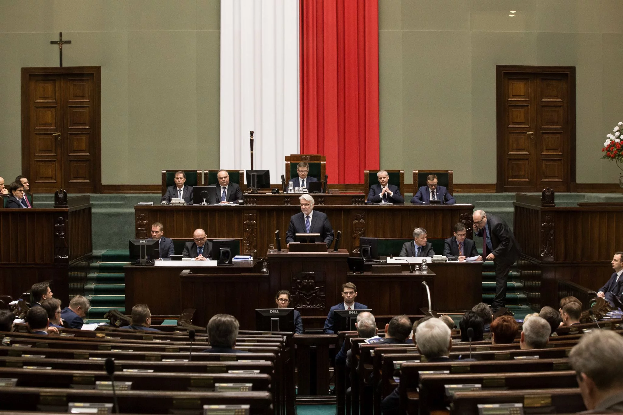 Debata z udziałem szefa MSZ