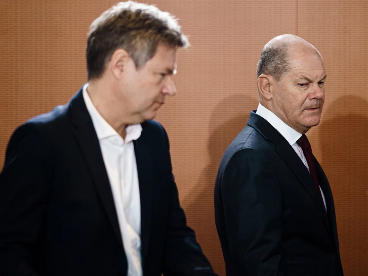 Robert Habeck i Olaf Scholz