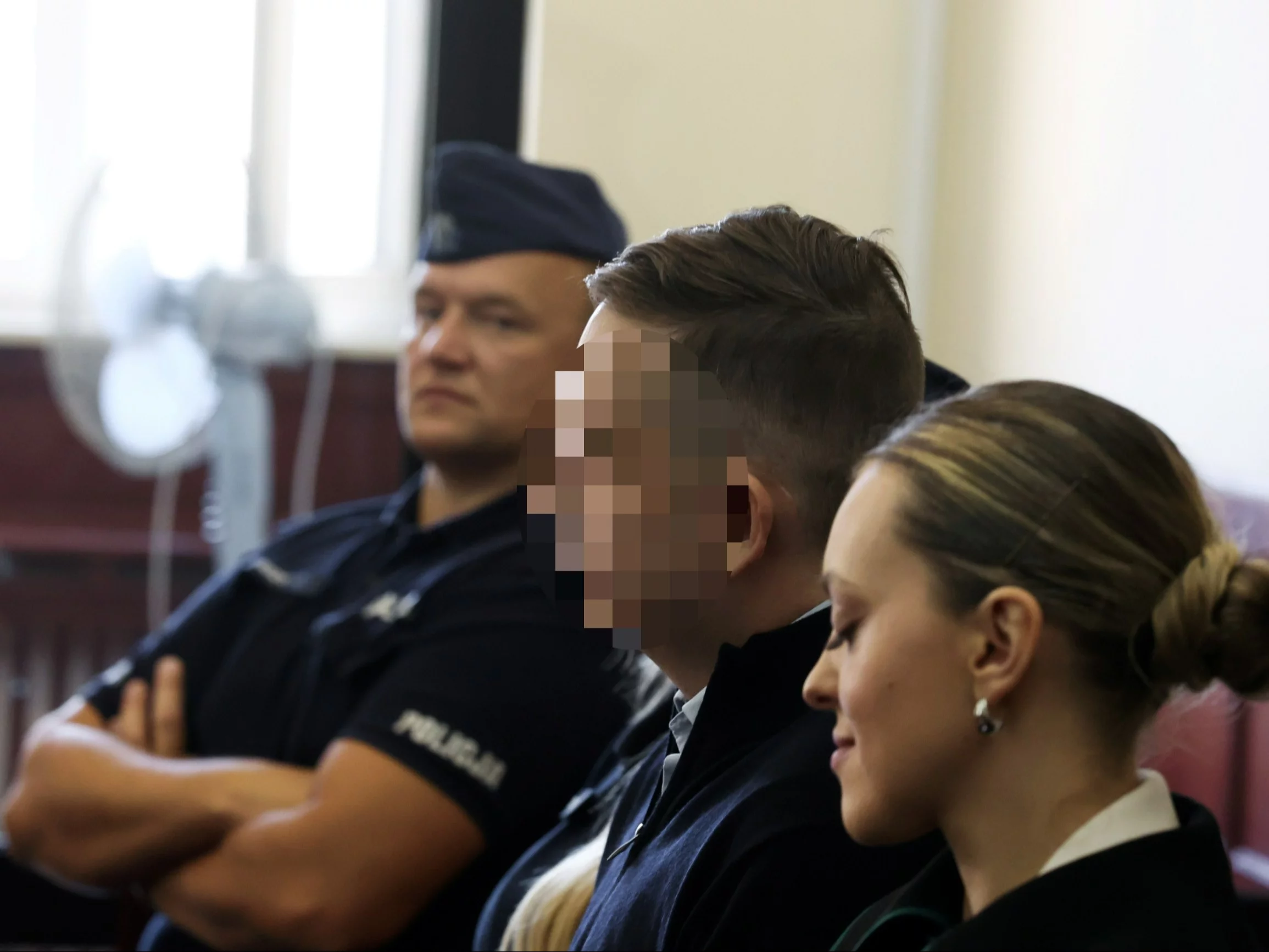 Sebastian M. i jego pełnomocniczka mec. Katarzyna Hebda