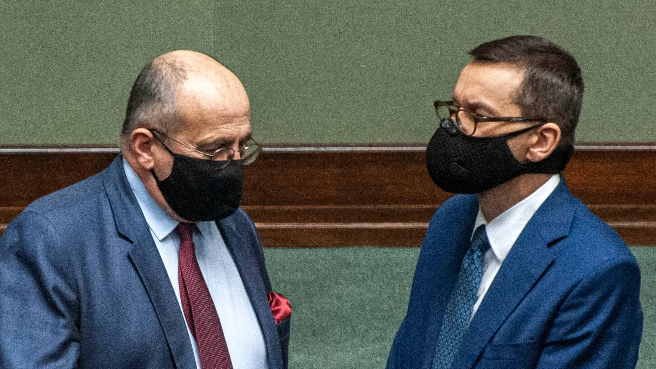 Tadeusz Kościński i Mateusz Morawiecki