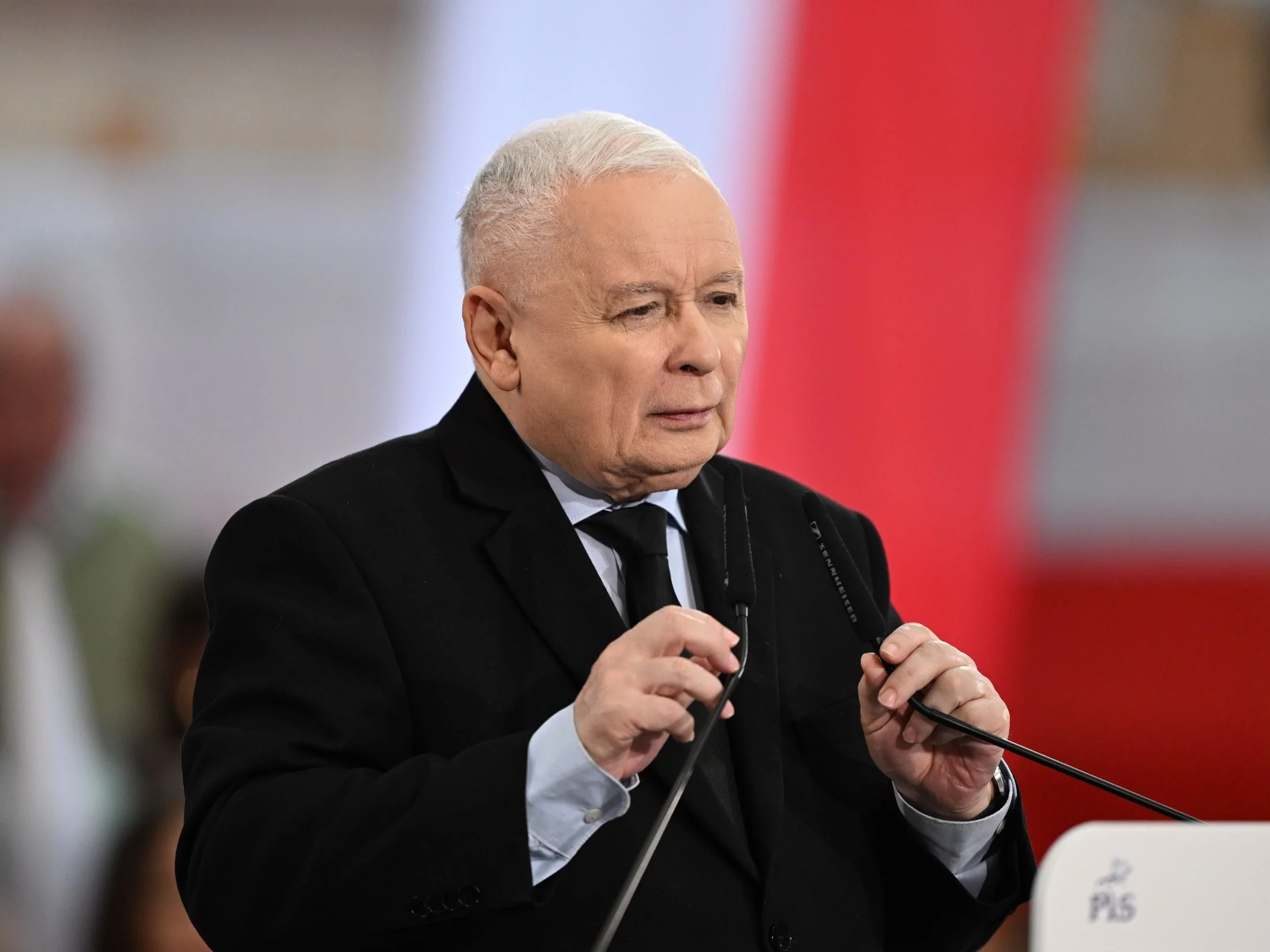 Prezes PiS Jarosław Kaczyński