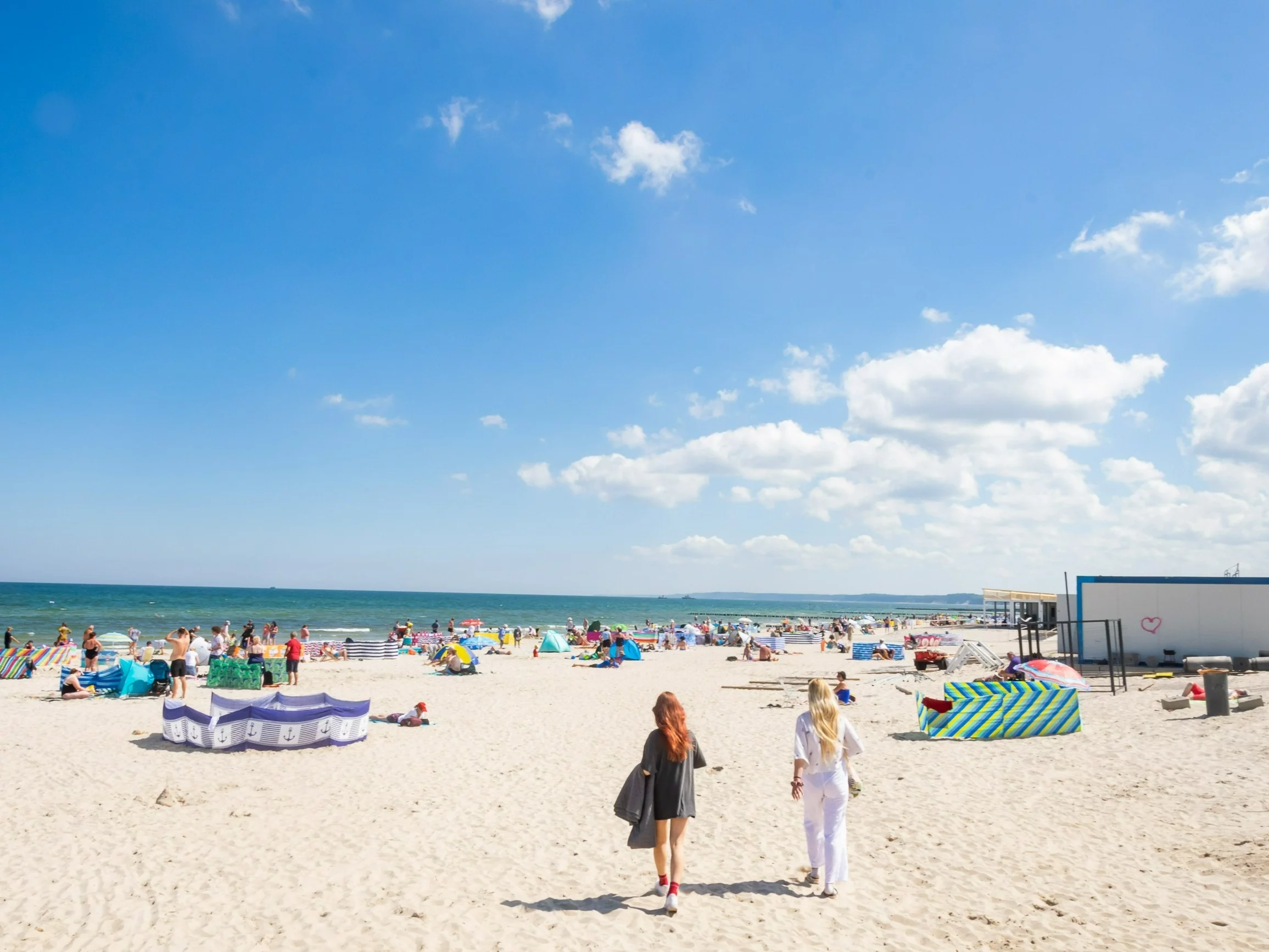 Plaża w Ustce