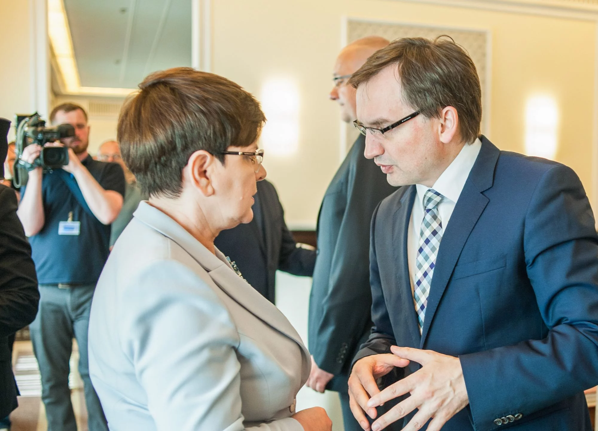 Beata Szydło i Zbigniew Ziobro
