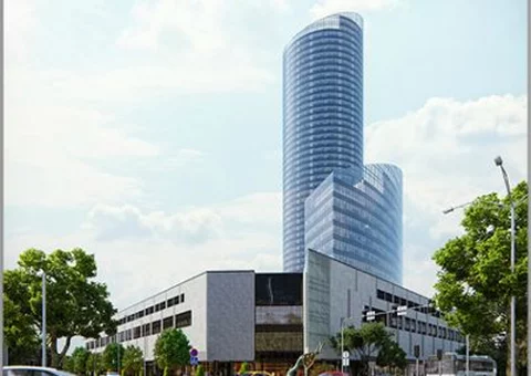 Wrocławska Sky Tower będzie mierzyć 212 metrów (fot. skytower.pl)