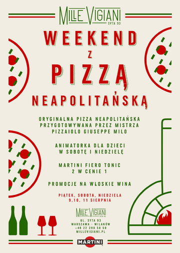 Weekend z Pizzą Neapolitańską