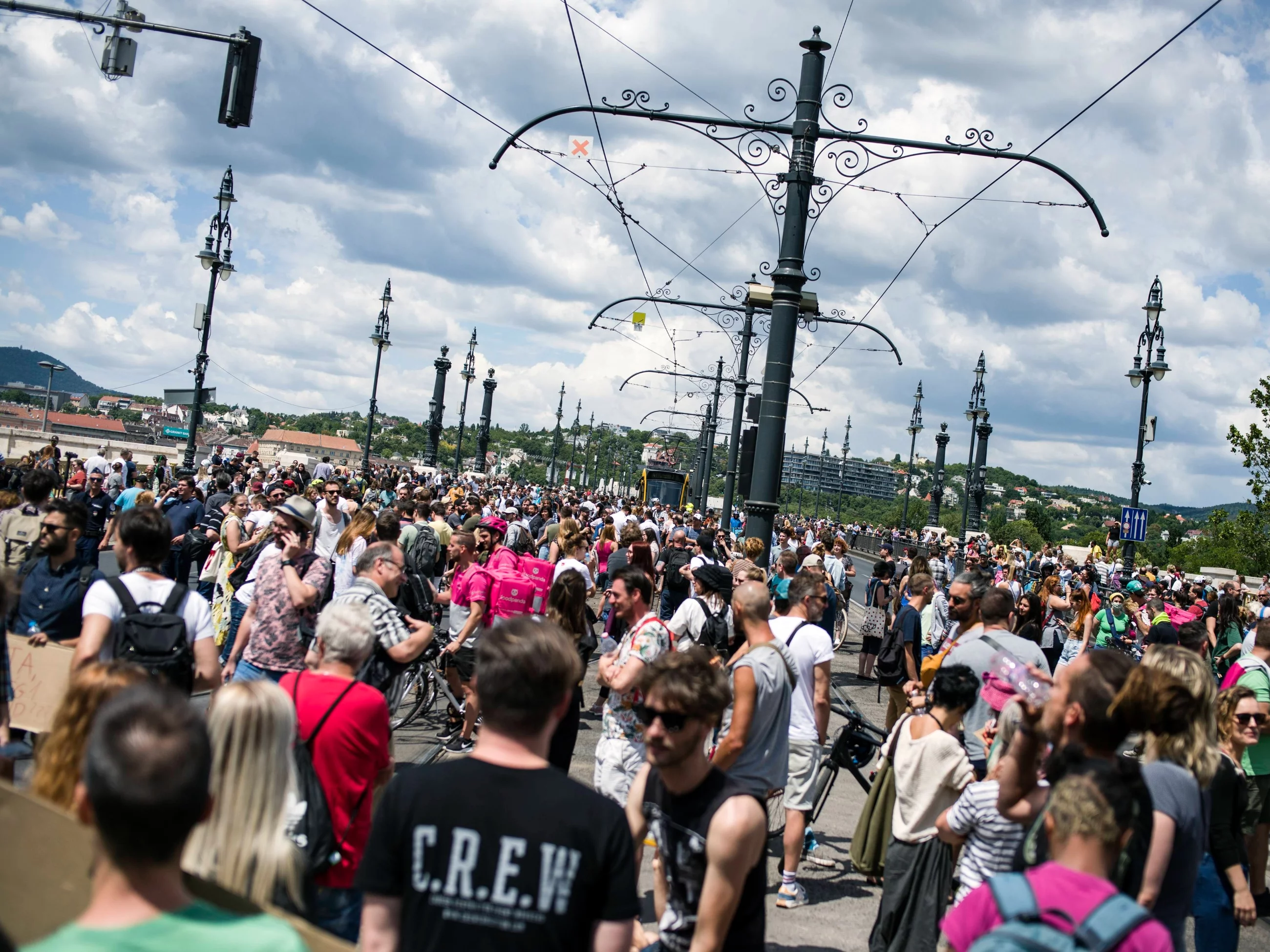 Protest w Budapeszcie