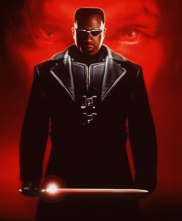 Wesley Snipes w filmie „Blade”